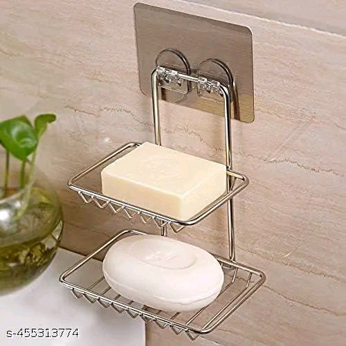 Royal Brothers Wall Mounted Double Layer soap Dish Holder