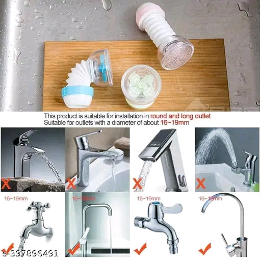 Water Valve Splash Faucet